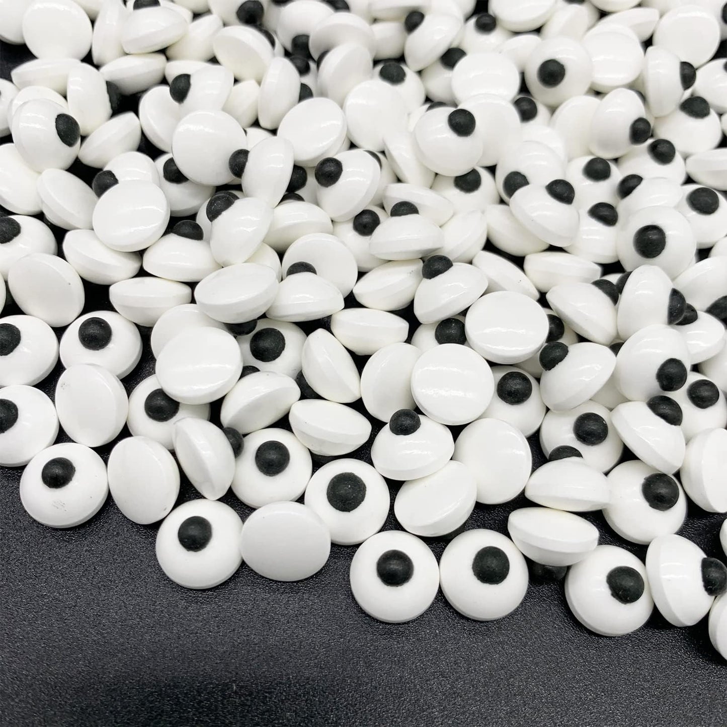 Weraru Candy Eyeballs - Small Eyeball Sweets for Cake Cupcake Toppers, 4.2 Ounce, Birthday Party Supplies