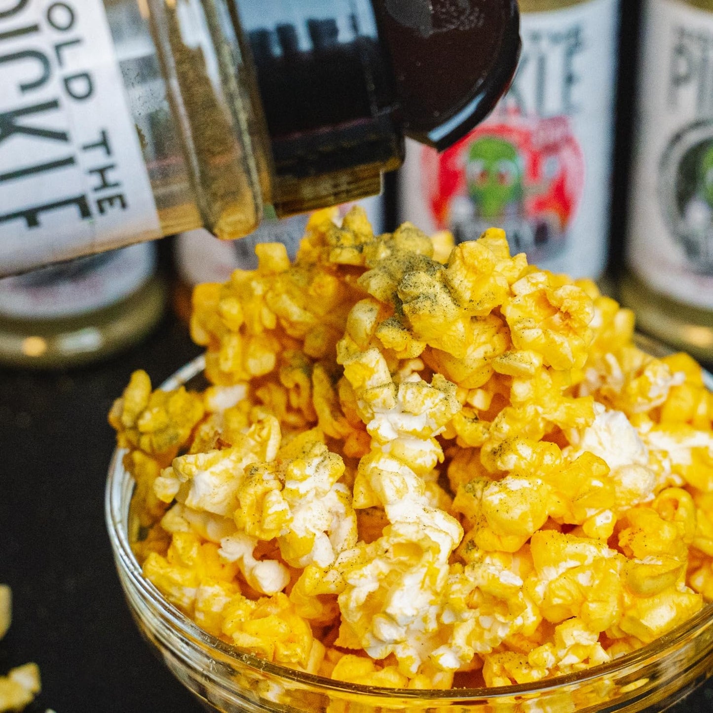 Hold The Pickle Spicy Dill Pickle Seasoning - Great Popcorn Seasoning, Dill Pickles Seasoning For Cooking, Spicy Pickles Seasoni