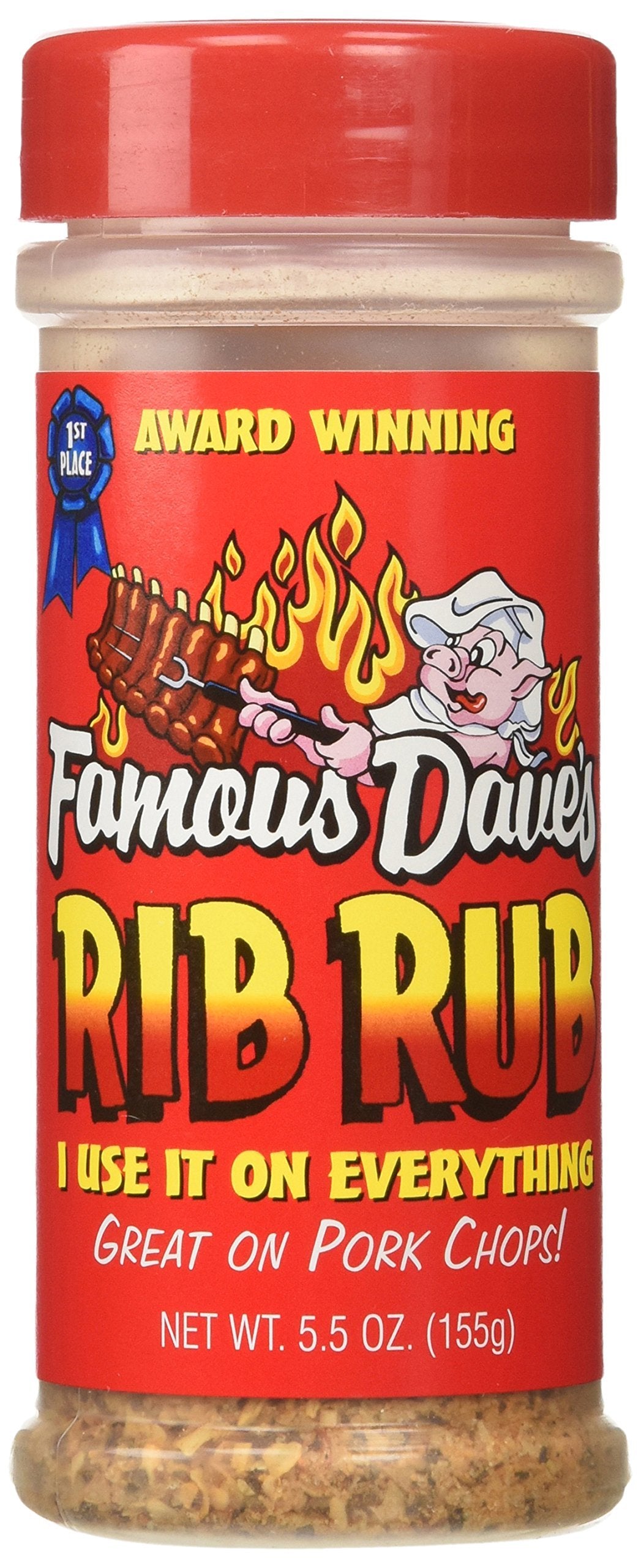 Famous Dave'S Rib Rub - 5.5 Oz