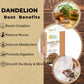 Herbs Botanica Dandelion Root Tea Loose Tea Caffeine-Free 8 Ounce