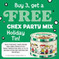 Wheat Chex Breakfast Cereal, Homemade Chex Mix Ingredient, Family Size, 19 oz