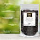 Traina Dried Whole Black Mission Figs - No Added Sugar, Vegan, Gluten Free - 2 lbs Resealable Pouch