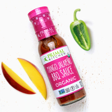 Primal Kitchen Organic Bbq Sauce 3-Pack, Made With Real Ingredients, No Cane Sugar Or Corn Syrup, Includes Classic Bbq, Mango Jalapeño Bbq, And Hawaiian Bbq