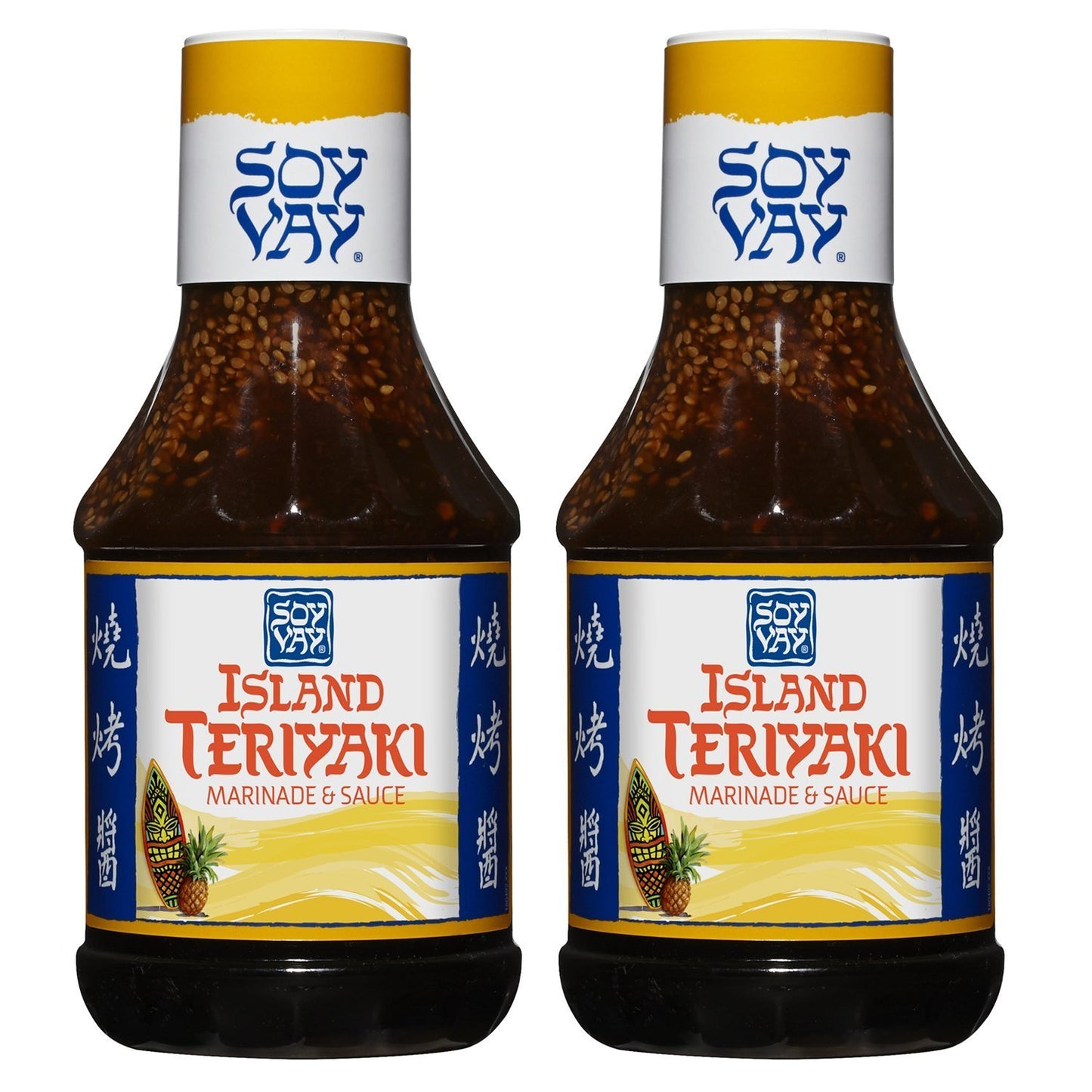 Soy Vay Marinade Island Teriyaki, 20 oz (Pack of 2)