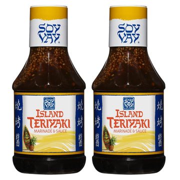 Soy Vay Marinade Island Teriyaki, 20 oz (Pack of 2)