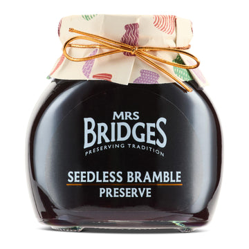 Mrs Bridges Seedless Bramble Preserve, Made in Scotland, 12oz Jar (Pack of 1)