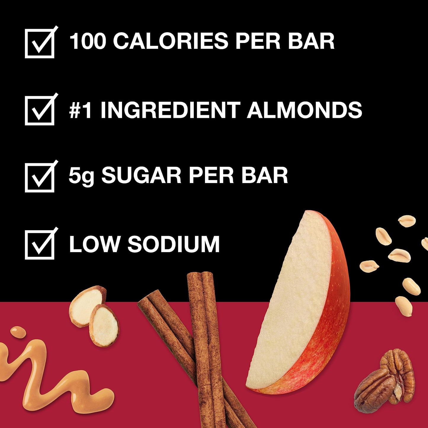 KIND THINS Caramel Apple Cinnamon Snacks, Gluten Free, 100 Cal, 10 Count