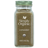Simply Organic Ground Coriander Seed, Certified Organic | 2.29 oz | Pack of 6 | Coriandrum sativum L.