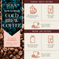 Stack Street Organic Cold Brew Coffee, Colombian Supremo, Dark Roast, 16 Ounce, Coarse Grind, 100% Arabica Beans, Single Origin