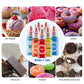 Jelife Oil Based Food Coloring Set - 12 Vibrant Colors, 6ml Bottles, Flavorless Edible Dye for Chocolates and Candy Melts