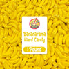 Bananarama Banana Candy - 1 LB Bulk Banana Flavored Hard Candy - Yellow Banana Candies - Candy Bananas for Gumball Machine Refil