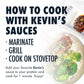 Kevin'S Natural Foods Honey Garlic Sauce - Paleo Simmer Sauce - Stir-Fry Sauce, Gluten Free, No Preservatives, Non-Gmo - 3 Pack