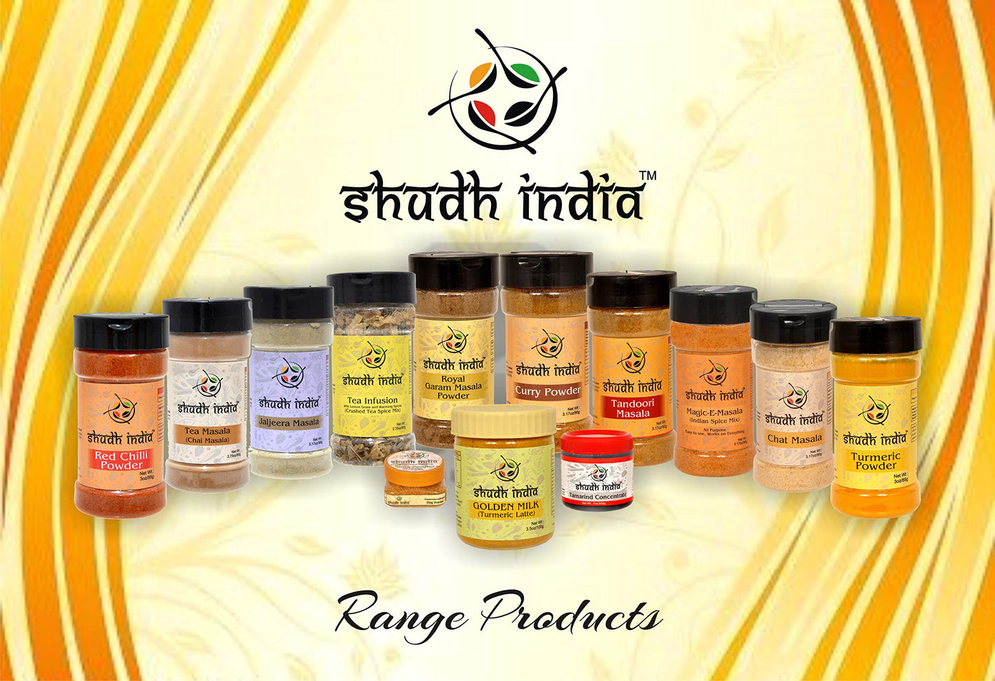 Shudh India | Traditional Indian Spicy Red Chili Powder | Chilli Powder Indian Spice | All Natural | No Color added | Gluten Fre