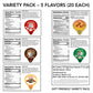 Variety Pack Creamers Liquid Creamer Singles | Gift Assortment Box | Coffee Cream | Sweet and Creamy  Chocolate Caramel  Caramel Macchiato  Original & Irish Cream - No Refrigeration - Box Of 100