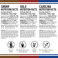 Lillie's Q BBQ Sauce Combo - Smoky, Gold & Carolina - Gluten-Free, Non-GMO, 3-Pack (15.3oz, 14.8oz, 15.5