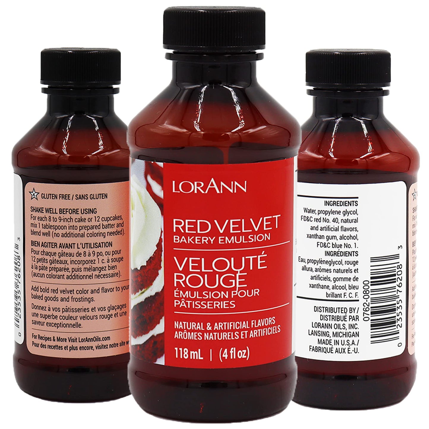 LorAnn Holiday Emulsion Variety Pack, 4 Fl Oz (Pack of 6)