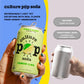 Culture Pop Soda Sparkling Probiotic Drink, Vegan Soda for Gut Health, Non-GMO, GF, No Added Sugar, 12 Pack, 12 Fl Oz Cans, Zest