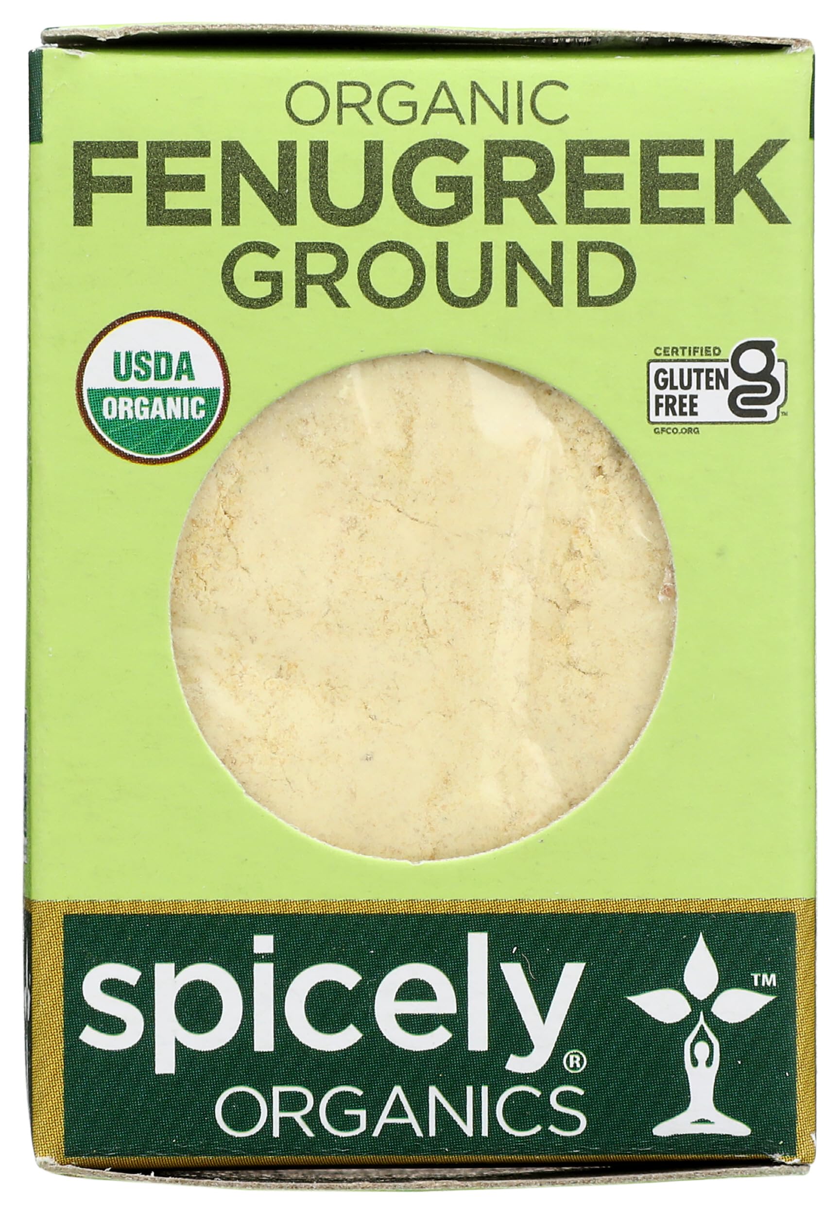 Spicely Organic Fenugreek Powder (0.45 Oz Ecobox)