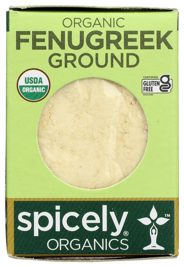 Spicely Organic Fenugreek Powder (0.45 Oz Ecobox)
