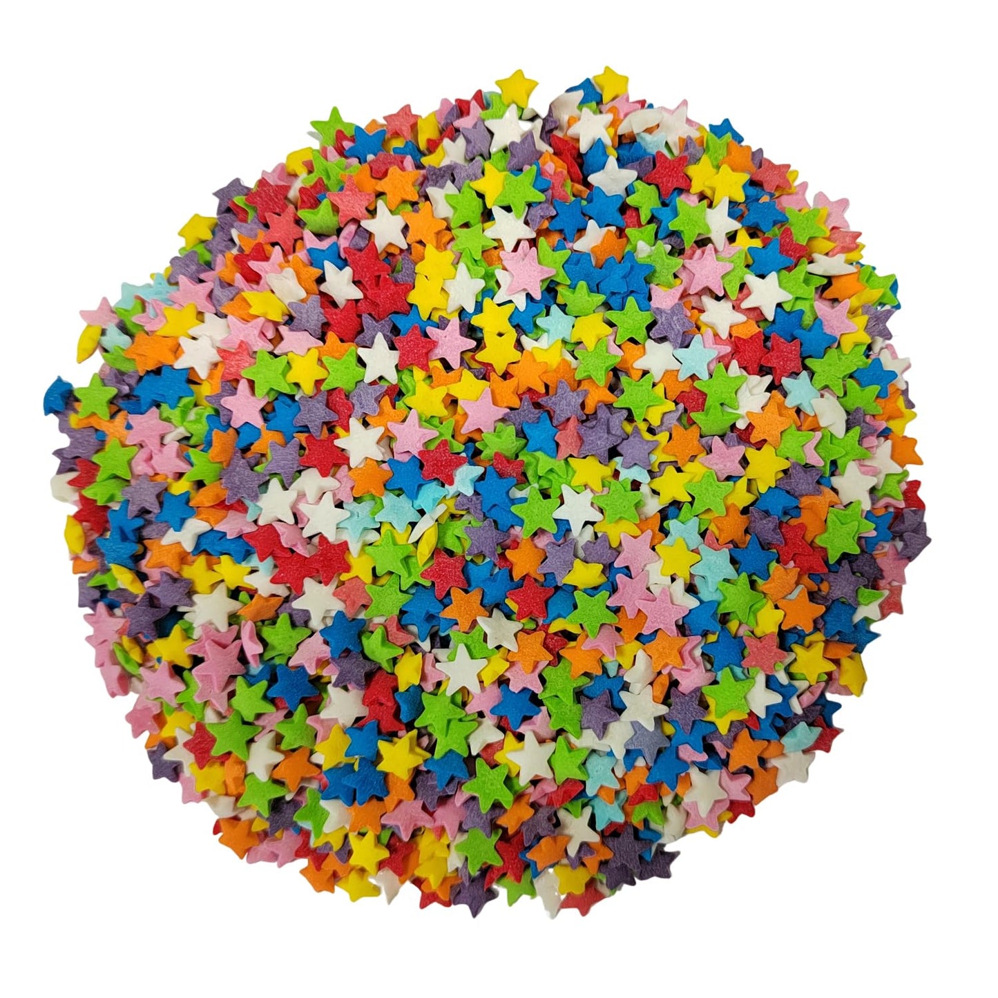 Eastron Edible Rainbow Star Sprinkles Rainbow Sprinkles For Cake Decorating Confetti Sprinkles For Baking, Cupcakes Topper, Ice