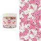 Mystic Sprinkles Baby Shower Themed Candy Shapes Sprinkles (Pink & White Baby Feet, 2oz Jar)