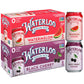 Waterloo Sparkling Water Two-Flavor Pack, 12 Fl Oz Cans, 16 Count, Black Cherry & Watermelon, Zero Calories, Sugar, and Sodium