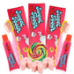 Edible Sour Toothbrush and Toothpaste, Fruit Flavored Gel with Hard Candies, Unique Noisemaking Candy, 1.12 Ounces (Pack of 3) (
