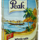 Peak Whole Milk Powder, 2 Pound (900G) Can - European Milk From Holland, Rbst Free, Full Rich Flavor, Dissolves Instantly, Long Shelf Life, Premium Full Fat Quality