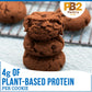 Pb2 Pantry Double Chocolate Chip Cookie Mix - 16Oz Jar | Certified Vegan, Gluten Free, Non-Gmo, 4G Plant Protein Per Cookie