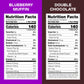 Magic Spoon Keto Protein Bars - High Protein, Low Carb, Gluten Free - 4 Pack (8 Blueberry Muffin, 8 Double Chocolate)