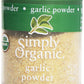 Simply Organic Garlic Powder, Certified Organic | 0.92 oz | Pack of 12 | Allium sativum L.