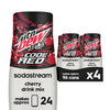 SodaStream MTN Dew Code Red Zero Sugar Drink Mix (440ml  Pack of 4)