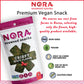 Crispy Spicy Seaweed Snacks By Nora | Low-Carb Asian Snack | Vegan, Gluten Free, Non Gmo Verified | 6-Pack
