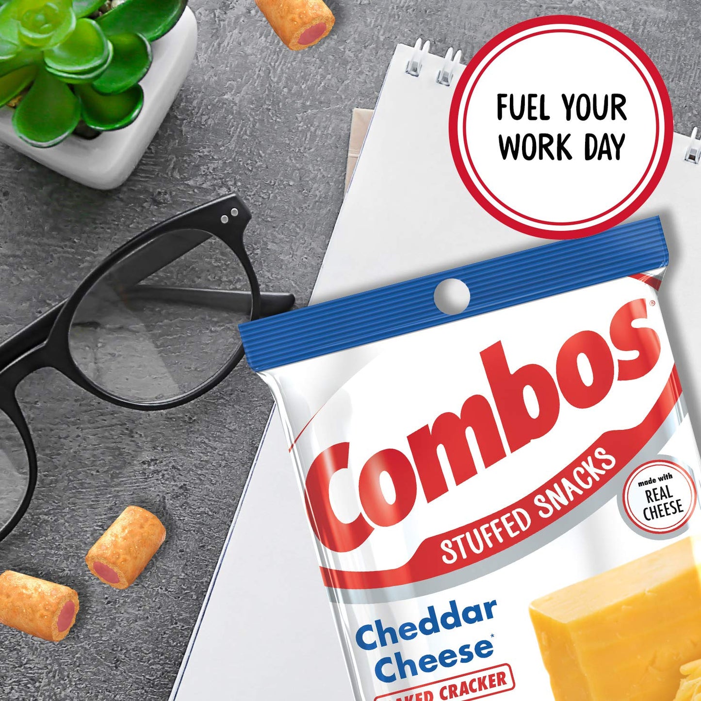 Combos Cheddar Cheese  er Baked Snacks, 6.3 Ounce Bag, Model 10041419420079