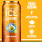 Sparkling Ice Caffeine Tea + Lemonade Sparkling Water, Zero Sugar, 16 Fl Oz Cans, Pack of 12