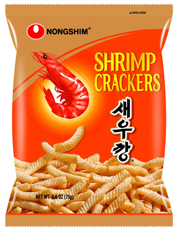 Nongshim Snacks, Shrimp Crackers, 2.64 Ounce (Pack Of 12)