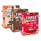 Plant-Based And Vegan Breakfast Cereal By Three Wishes - Multi-Flavor, 3 Pack - More Protein And Less Sugar Snack - Gluten-Free - Cinnamon, Cocoa And Fruity