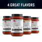 Carbone Marinara Pasta Sauce | Tomato Sauce Made with Fresh & All-Natural Ingredients | Non GMO, Vegan, Gluten Free, Low Carb Pa
