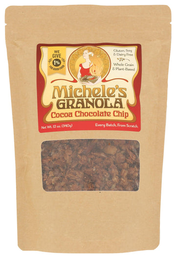 MICHELES GRANOLA Cocoa Chocolate Chip Granola, 12 OZ