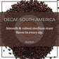 The Bean Organic Coffee Company Water Processed Decaf South America Blend, Medium Roast, Ground Coffee, 16-Ounce Bag, Café Molido Tostado Orgánico Descafeinado