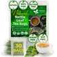 FRESHDRINKUS Nettle Leaf Tea Bags, 100% Natural Herbal Tea, 30 Bags, Vegan, No Sugar, No Caffeine, No Gluten