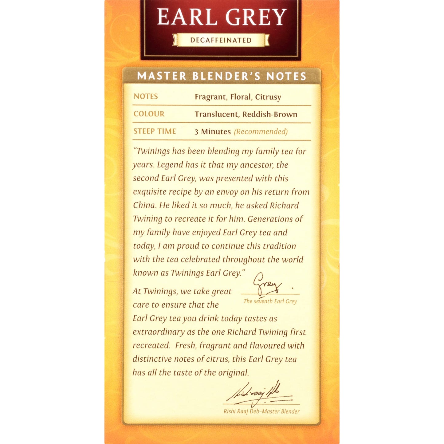 Twinings Decaffeinated Earl Grey Black Tea Individually Wrapped Bags, 20 Count (Pack Of 1), Flavoured With Citrus And Bergamot, Enjoy Hot Or Iced | Packaging May Vary