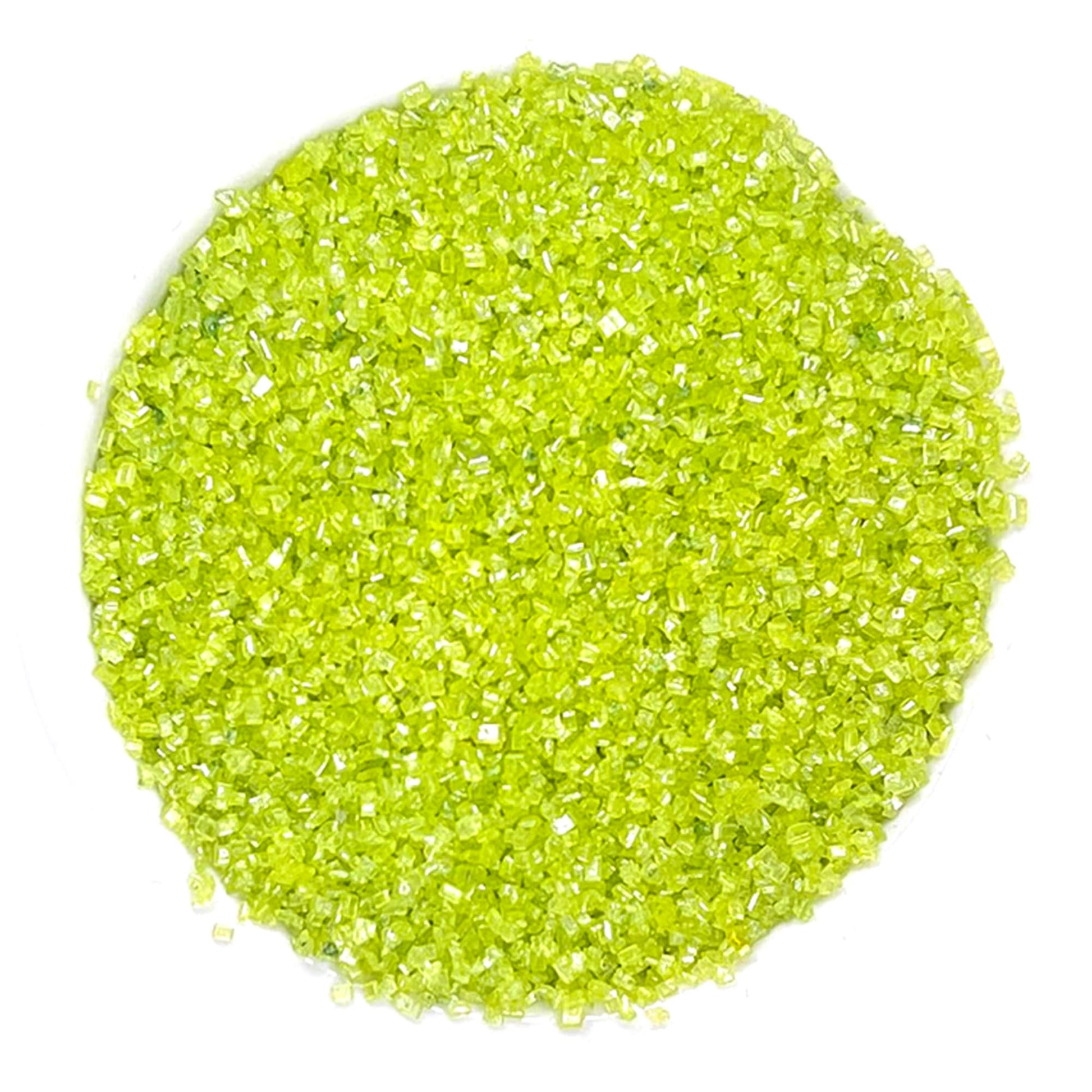 Ultimate Baker - Sanding Sugar, Green - Vibrant Color Baking & Decorating Sugar with Premium Texture for Desserts & Confections 