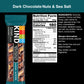 Kind Bars, Dark Chocolate Nuts & Sea Salt, Healthy Snacks, Gluten Free, Low Sugar, 6G Protein, 24 Count