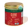 Vahdam, Organic Clove Whole (1.7Oz/50G) Handpicked Whole Cloves, Gluten Free, Non Gmo, 100% Raw | Warm & Flavorful Spice | Great For Cooking, Smoothies, Pomander Balls, Potpourri & Tea