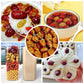 KachiKachi Pitted Dried Jujube Dates - 1.1lb/500g, Sweet Chinese Red Dates for Snacks, Soup, Baking & Home Decor