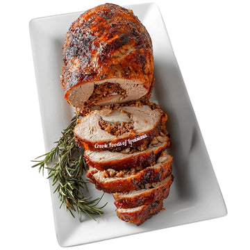 Creole Food Turducken (Seafood Jambalaya Stuffing, 5lb) - Gourmet Stuffed Poultry Delight - Pre-Seasoned and Ready for Cooking t