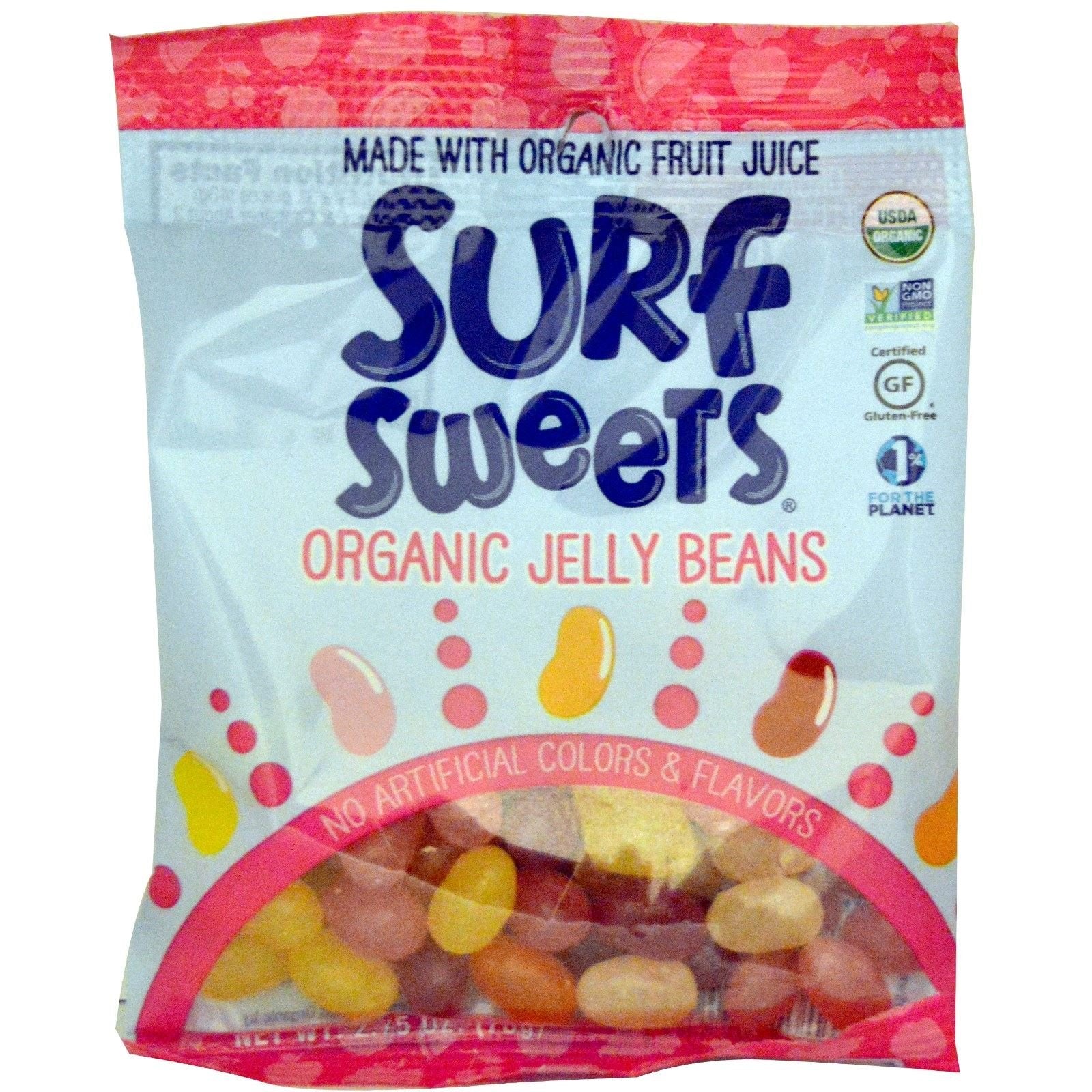 Surf Sweets Organic Jelly Beans 2.75 Oz