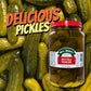 Mrs. Kleins Hot Dill Pickles Spicy Pickles Bold Dill Pickle Snack Made With Natural Ingredients | Kosher, Low Carb, Gluten Free