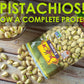 Lightly Salted Pistachios, Dry Roasted With Sea Salt, 1 Lb Bag (16 Oz)